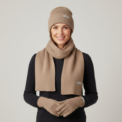 strickset muetze schal handschuhe